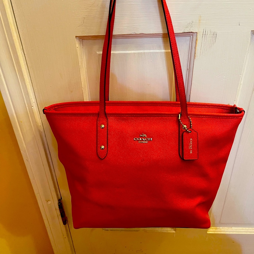 Coach pink handbag